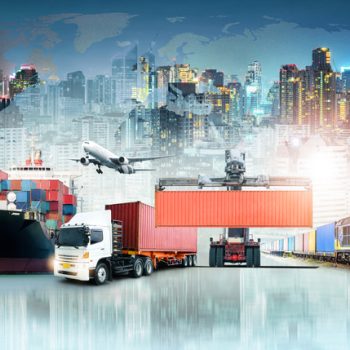 Global business logistics import export background and container cargo freight ship transport concept Global business logistics import export background and container cargo freight ship transport concept